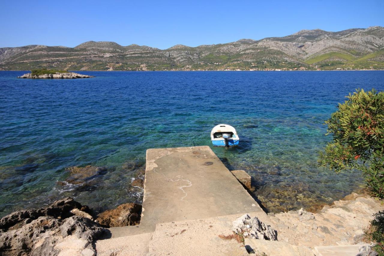Seaside Apartments With A Swimming Pool Tri Zala, Korcula - 558 Zrnovo ภายนอก รูปภาพ